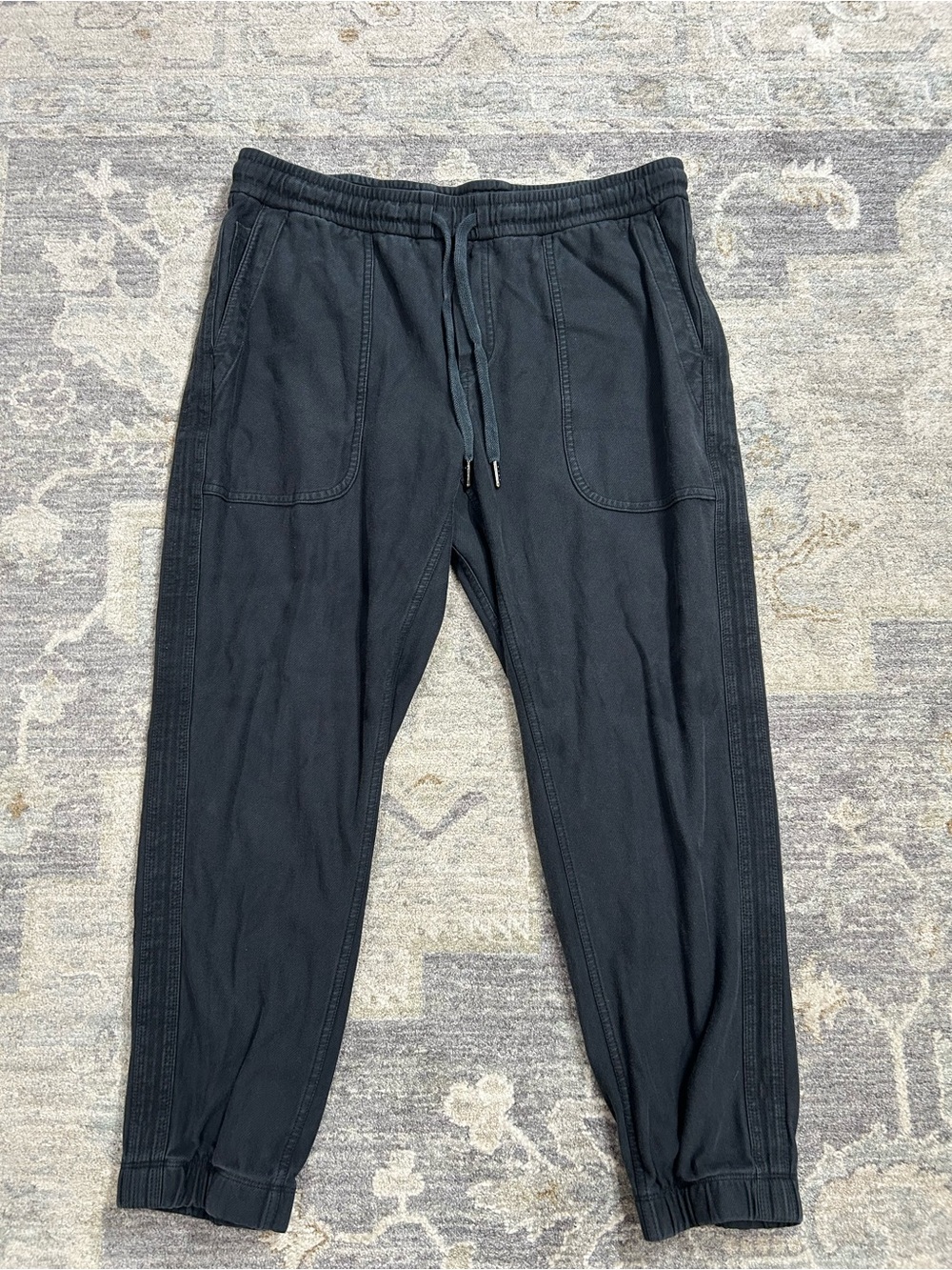 Athleta Farallon Jogger Pants Black M/P Medium Petite